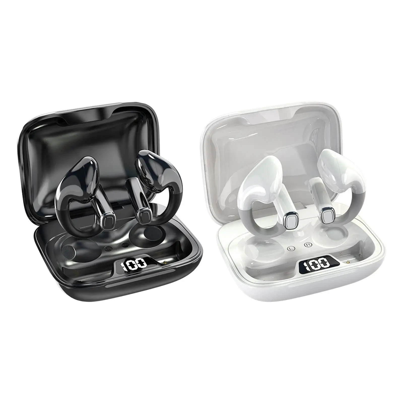 

Наушники с ушным крючком, объемные басовые наушники, дисплей с микрофоном для офиса