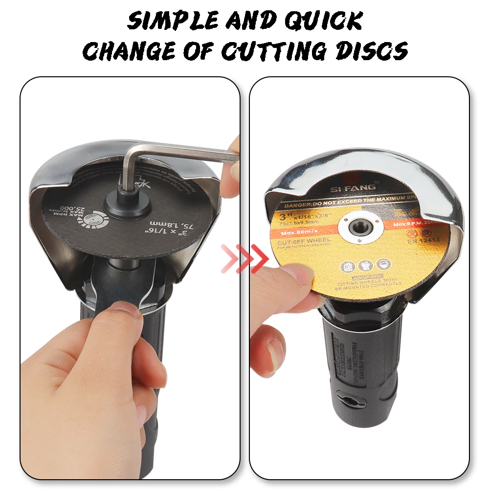 пневмоинструмент Мини 3-дюймовый пневматический инструмент режущий станок набор