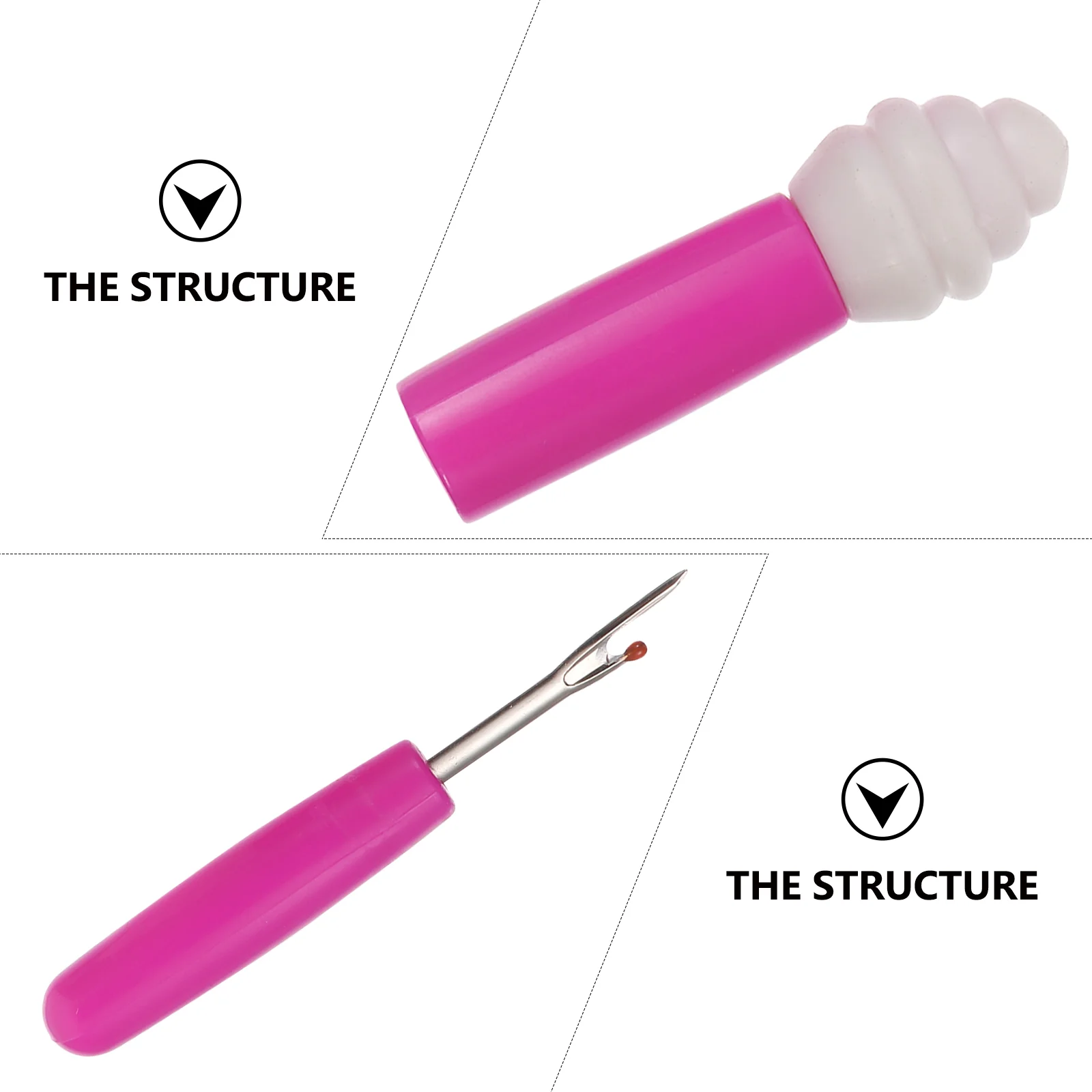 

Ripper Seam Thread Tool Sewing Remover Embroidery Removingand Unpicker Ergonomic Disconnectorhems Scissors Rippers Products