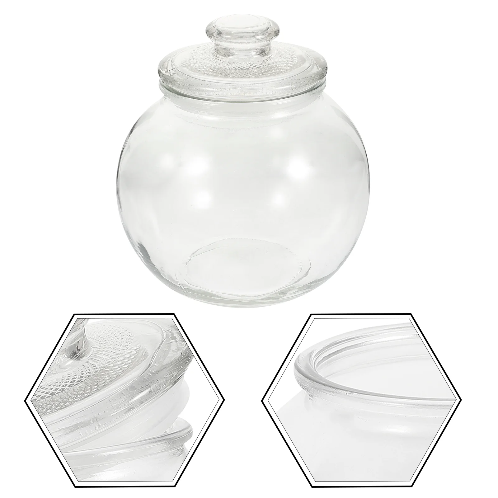 

Jar Pickle Can Fermentation Kimchi Fermenting Crock Jars Storage Container Sealed Pickles Pickling Traditional Lid Sauerkraut