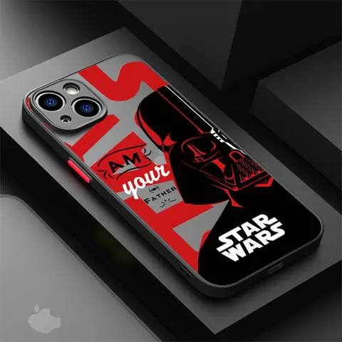 Чехол для телефона Apple iPhone XS X 11 Pro SE 12 Mini 14 Pro Max XR 7 6S 15 Pro 13 8 Plus 6 с принтом S-Star W-Wars, крутой Роскошный чехол