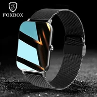 foxbox 2022 bluetooth smartwatch women smart watch watch for men ladies smartband fitness bracelets fitness sports clock new