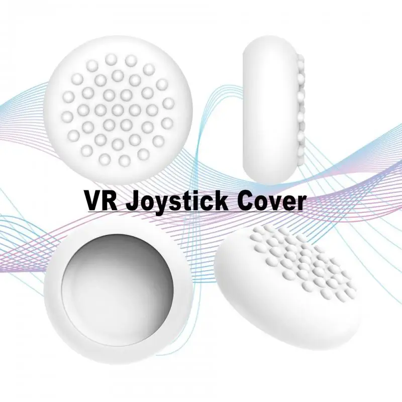 

New Thumb Caps For Oculus Quest 2 Sweat Free Silicone Smooth Precision Antislip Rubber Thumb Grip Caps VR Accessories
