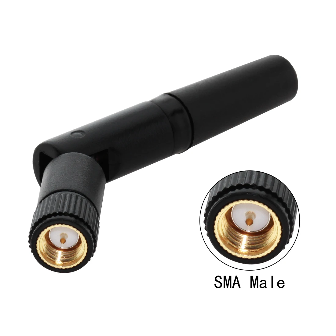 

Складная антенна DexMRtiC 433Mhz Antenna черная