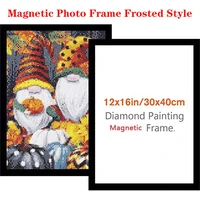 new diy magnetic picture frame diamond painting home decoration pictures photo poster painting refrigerator wall decor gift