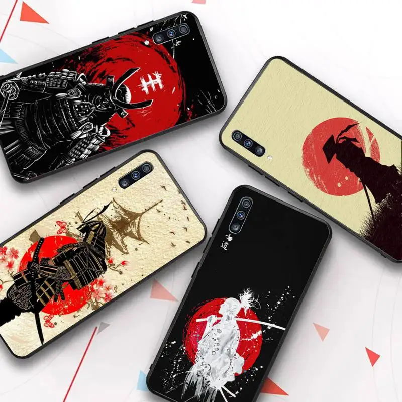 

Japan The samurai Ninja Phone Case for Samsung A51 A30s A52 A71 A12 for Huawei Honor 10i for OPPO vivo Y11 cover