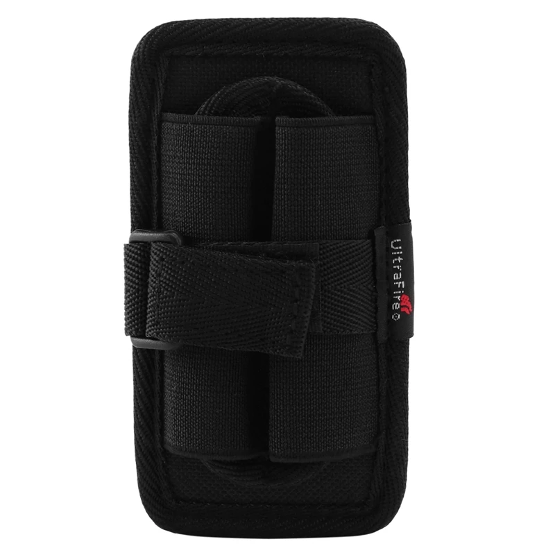 

Чехол для фонарика на открытом воздухе, прочный нейлоновый набор фонариков, вращающийся на 360 градусов чехол для переноски с зажимом и ремне...