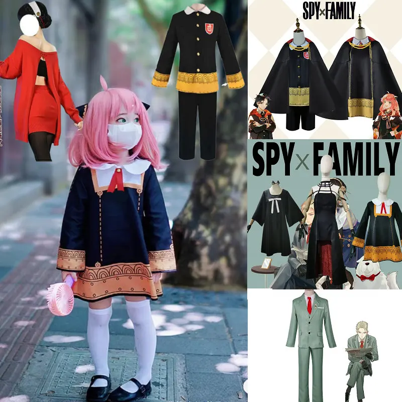 

SPY×FAMILY Cosplay Anya Yor Forger Twilight Cosplay Costume Custom Size Kids Size Adult Size SPY FAMILY Cosplay Uniform