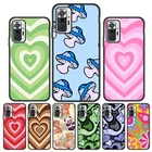 Защитный чехол с милым любовным сердцем для Xiaomi Redmi Note 10 9 8 Pro, чехол для Xiao Mi 11 Lite Poco X3 Pro Mi 11T Note 8T 9S 10S