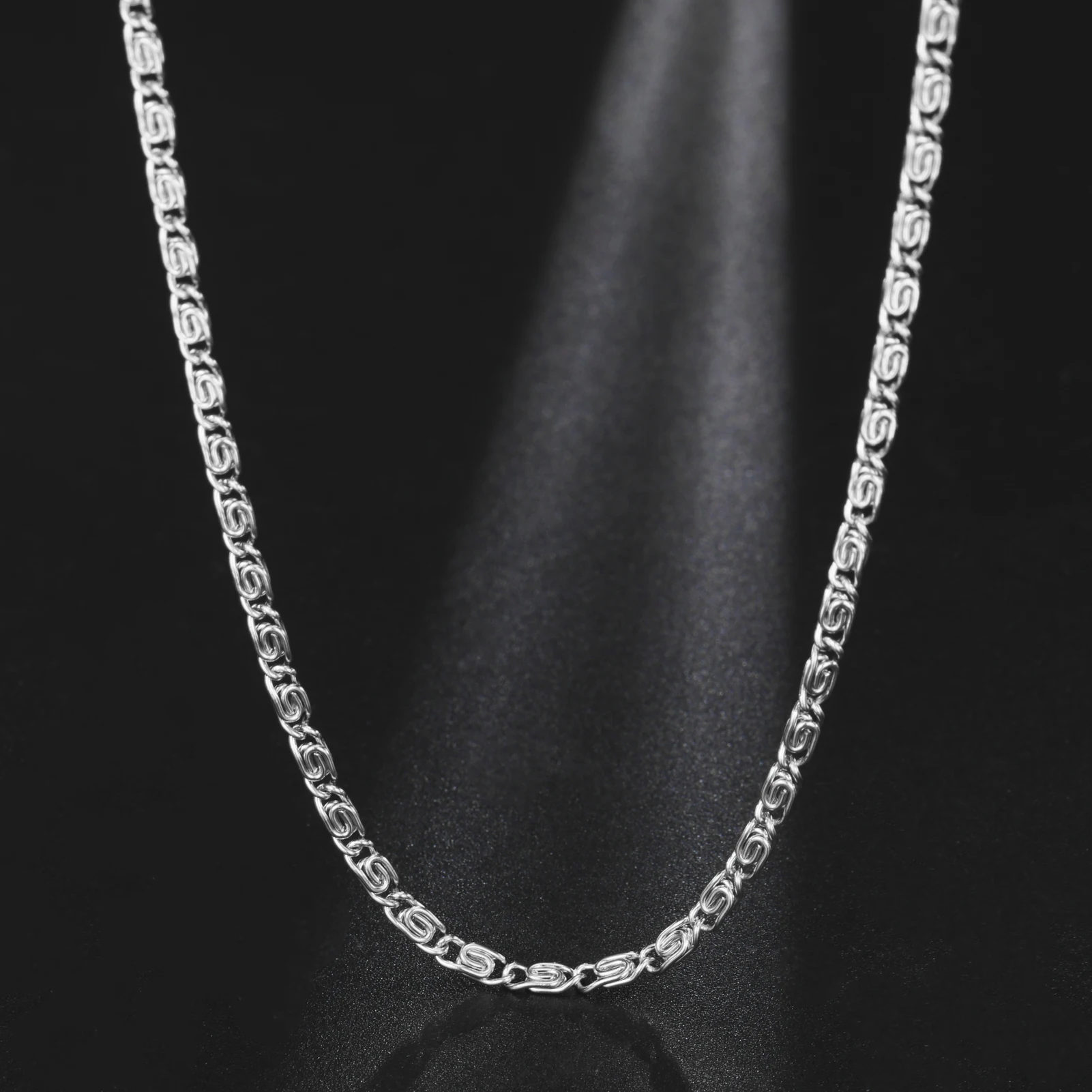 Teamer модная цепочка скрепка для бумаг женщин и мужчин минималистичное колье из