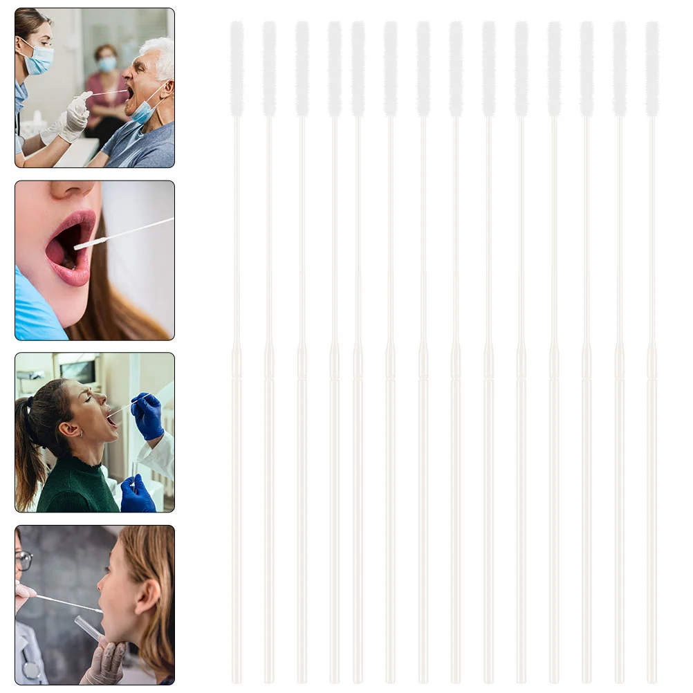 

Swabs Sterile Nasal Throat Swab Flocked Collection Cottonstickwabs S Specimen Sticks Nasopharyngeal Nose Wrapped Individually