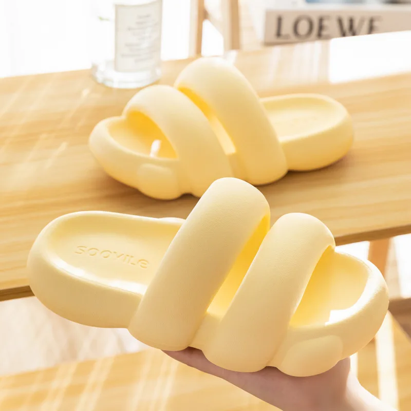 

Eva Cute Slippers Women Shoes Home Soft-soled Slippers Non-slip Wear-resistant and Light Men Shoes Simple and Durable