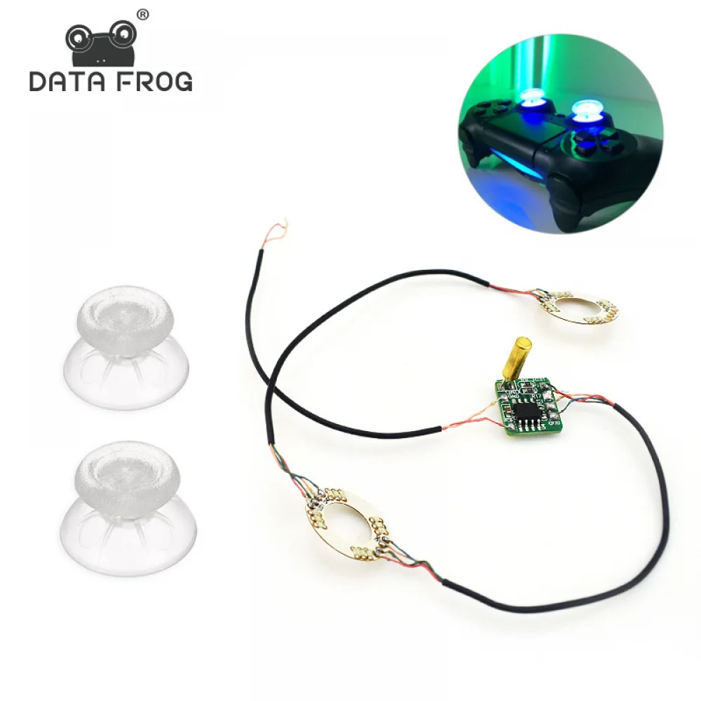 

1/2/5/10/20 pieces Analog Thumb Sticks Joystick Caps LED Light With Clear Thumbsticks Cap DIY for PS4/Xbox 360 Controller