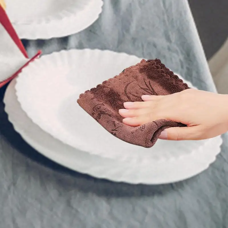 Полотенце для чая супер впитывающее кухонное полотенце сушки посуды кухни
