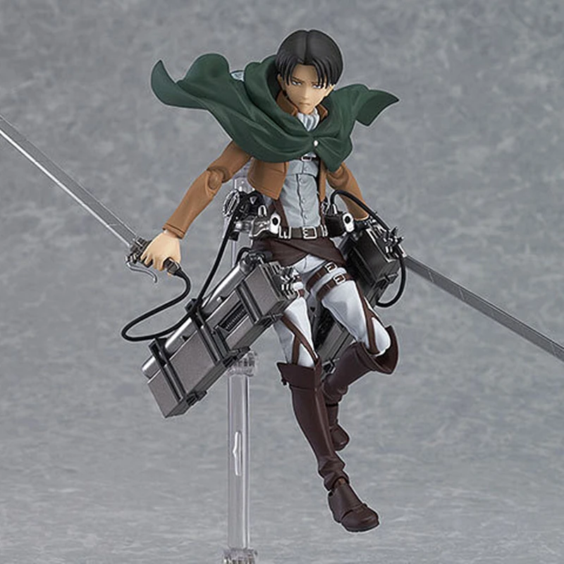 

Levi Ackerman Action Figures Change Face Rivaille figurine Anime Attack on Titan figure PVC Collection Model Toys
