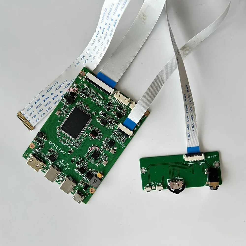 Для N173FGA-E44 N173FGE-E23 NT173WDM-N11 NT173WDM TYPE-C Mini HDMI-совместимый USB 30PIN 17 3 &quot1600X900 комплект платы