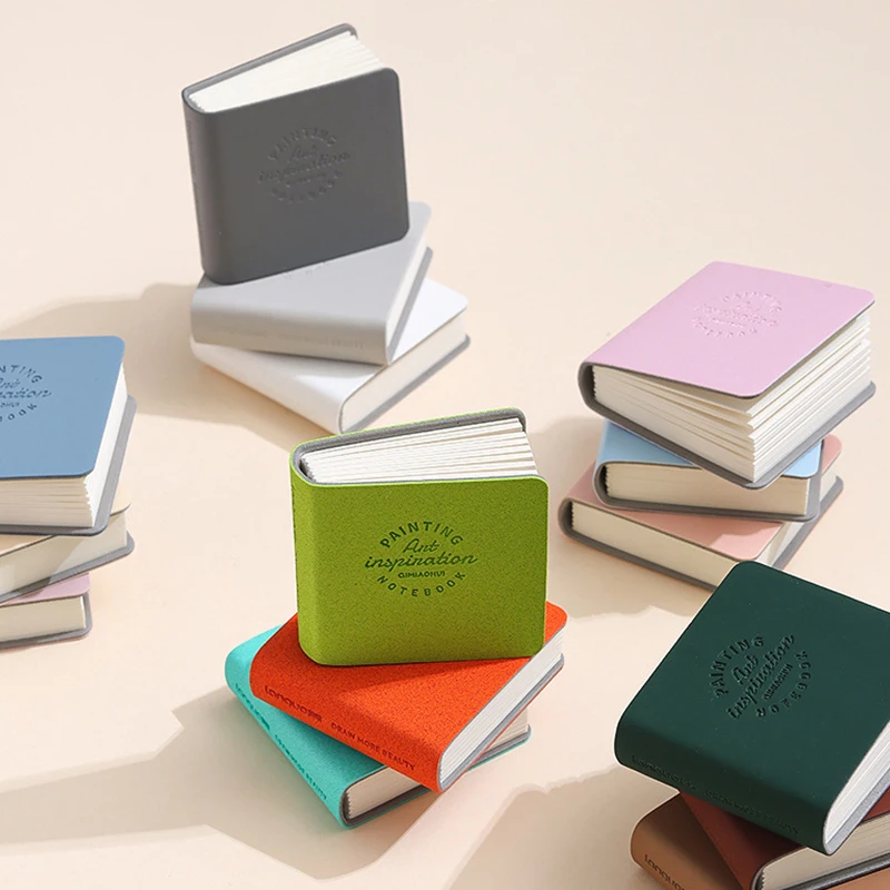 3 шт. карманная мини-книга для рисования квадратная Акварельная альбом толстая