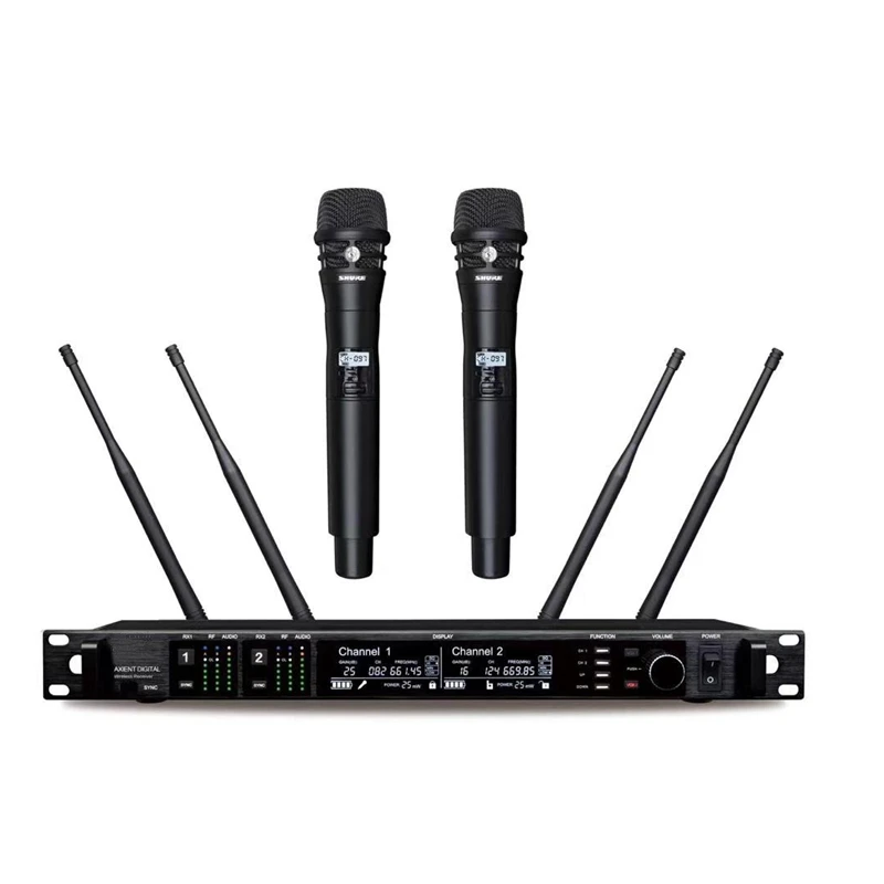 

CSL High-end True Diversity UHF handheld digital Lavalier wireless microphone