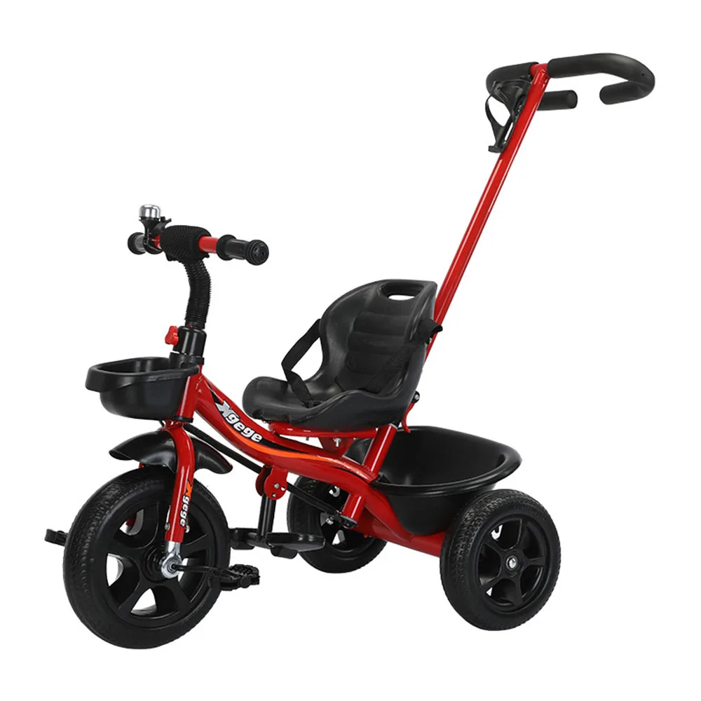 

Children Bicycle Strong Durable Bike Three Wheels Roll Over Prevention Shock Absorption Vehicle Anti Slip Tire