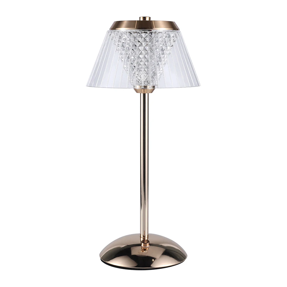 

Home Decor Desk Light Acrylic Lampshade For Bedroom 3 Color Modes USB Rechargeable Cordless Table Lamp Eye Protection Bedside