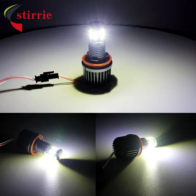 

Для BMW Angel Eyes 3/5/7 серии E92 E82 E93 H8 120 Вт, 6 сторон для bmw, аксессуары, светильник ПА для автомобиля