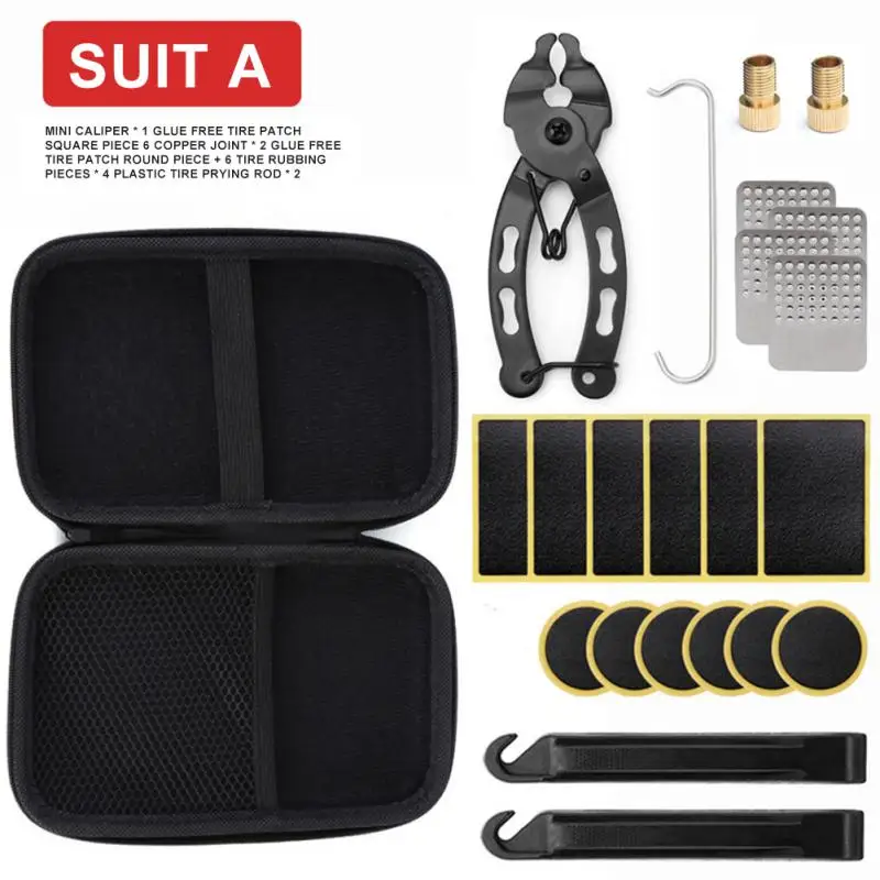 

Multi-functional Bicycle Tire Repair Tools For Bike Tire Repair Pump Folding Set Outdoor Cycling Multi Kit Bicycle Tyre Lever