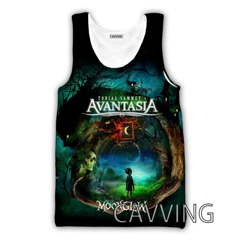 Майка аванстасия для мужчин и женщин жилет с 3D принтом рок летняя уличная одежда