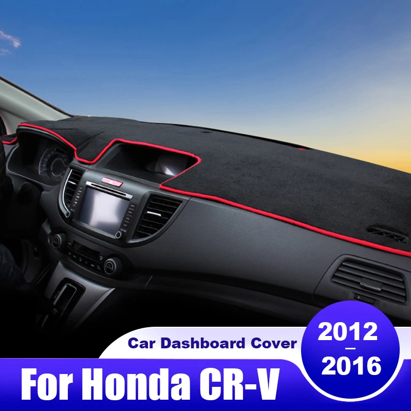 

For Honda CR-V CRV 4 MK4 2012 2013 2014 2015 2016 Car Dashboard Cover Dash Mat Sun Shade Non-slip Pad Accessories