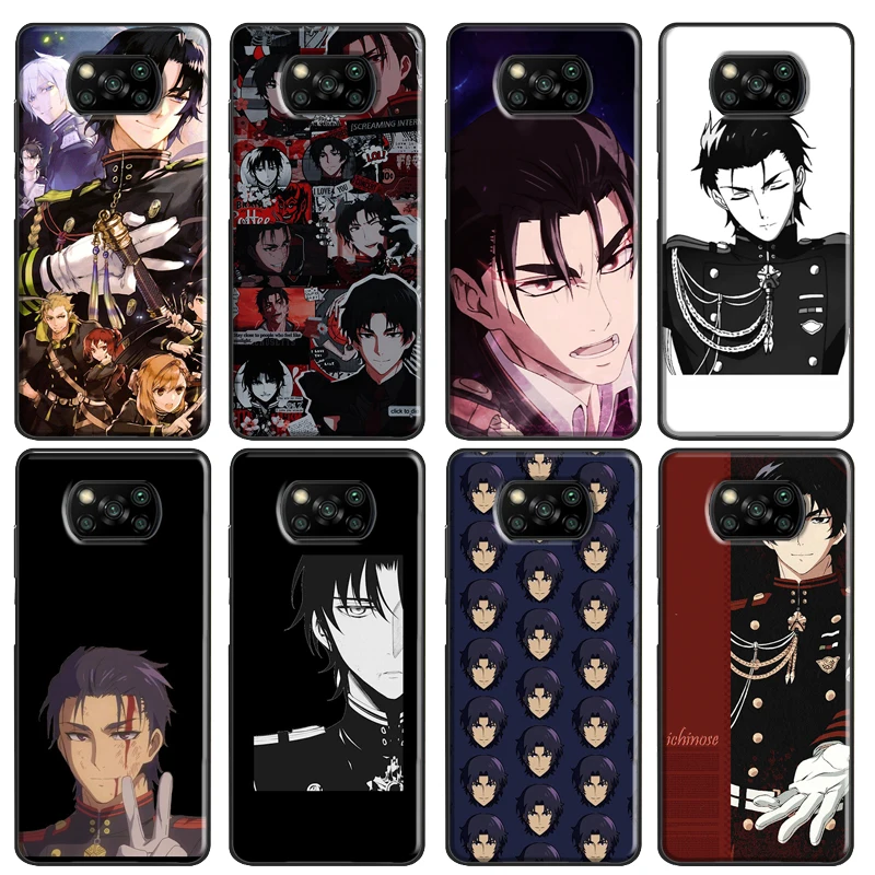 Чехол Guren Ichinose Owari no Seraph для POCO X3 Pro GT F3 M3 M4 чехол Xiaomi Mi 11 Lite 11T 10T задняя крышка |
