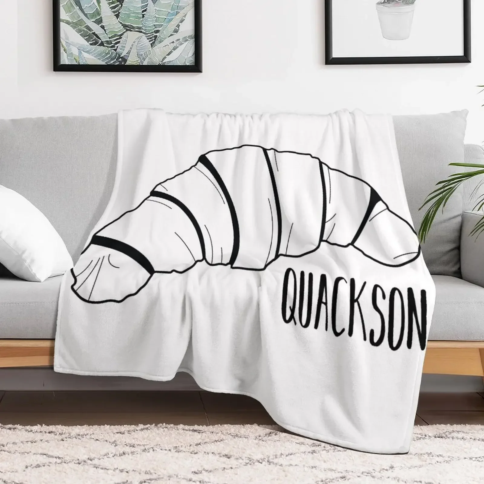 Одеяло Quackson Retros Дизайнерские забавные подарочные одеяла