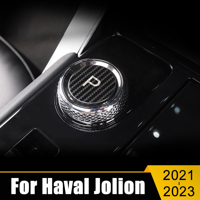 

For Haval Jolion 2021 2022 2023 Car Central Control Gear Knob Trim Frame Gear Lever Panel Button Switch Sequins Cover Sticker