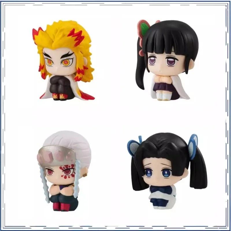 BANDAI Аниме Demon Slayer Gashapon Tsuyuri Kanao Uzui Tengen Подарки или коллекция Подлинная фигурка Avtion