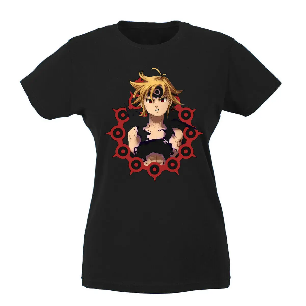 

Women T-Shirt-Meliodas-Seven Deadly Sins-