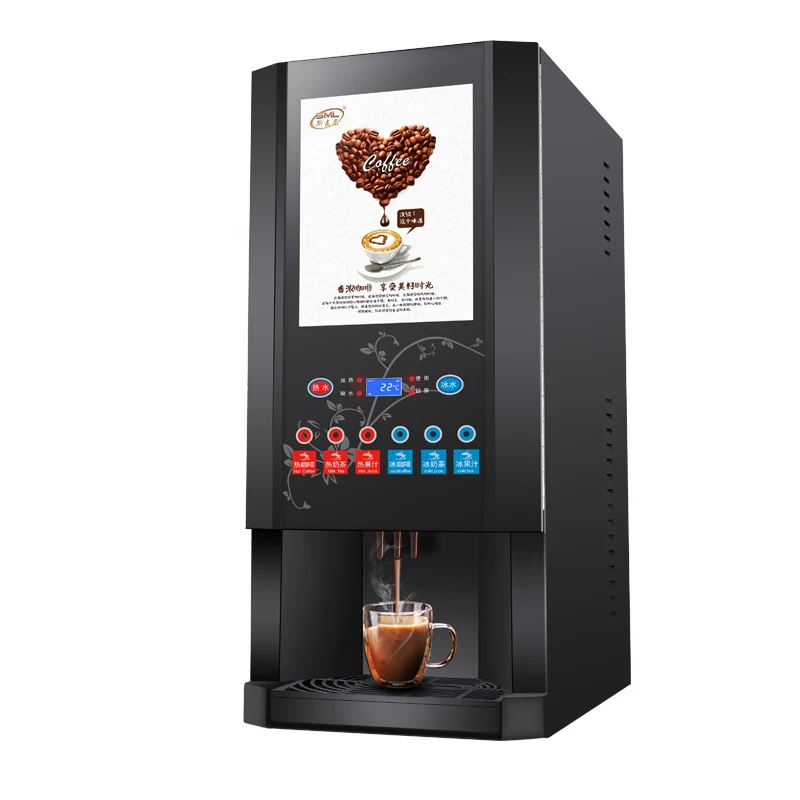 

Commercial Automatic Instant Coffee Machine Beverage Machine Hot And Cold Instant Coffee Milk Tea Machine Hot Drinks Machine