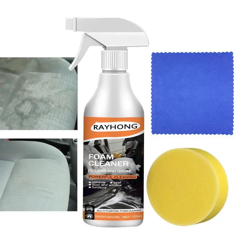 

Multi-Purpose Strong Decontamination Foam Cleaner Rust Remover Cleaning Multi-Functional Car House Seat Cleaner