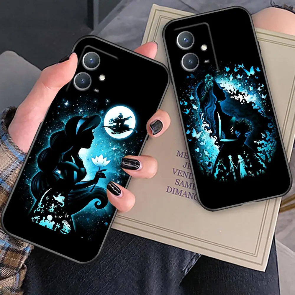 

Disney Lovely Cute Princess Caeroon Case For Huawei P50E P50 P50Pocket P40 P30 P20 P10 Pro Plus Lite 2021 2020 2019 2018 Cover