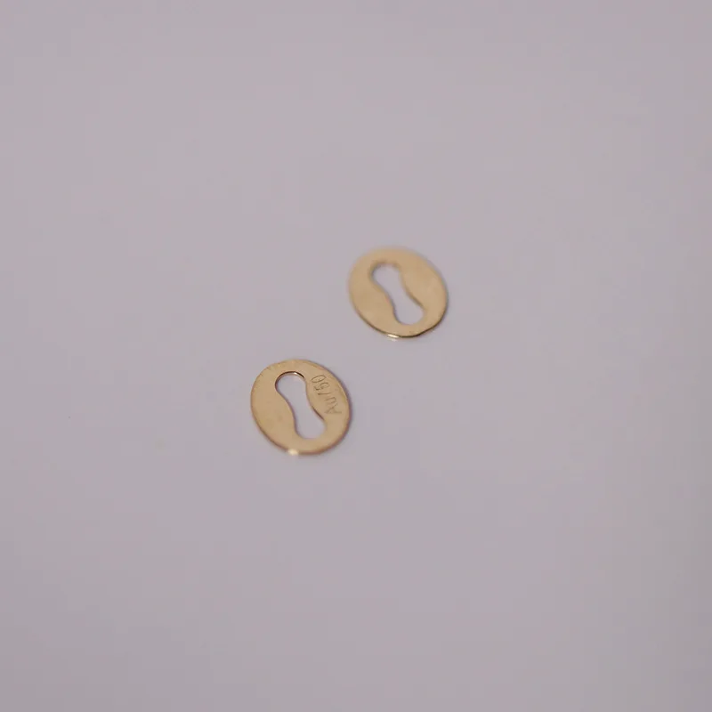 Мужское колье и браслет SMILE маленькое золотое ожерелье с принтом в виде яйца 18