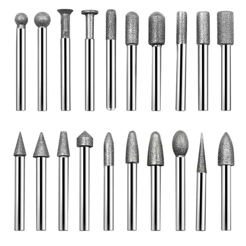 

20 шт./набор, насадки для полировки камня