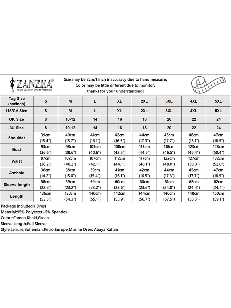 Zanzea Женское Платье С Длинными Рукавами Элегантное Макси-трапеция Круглым