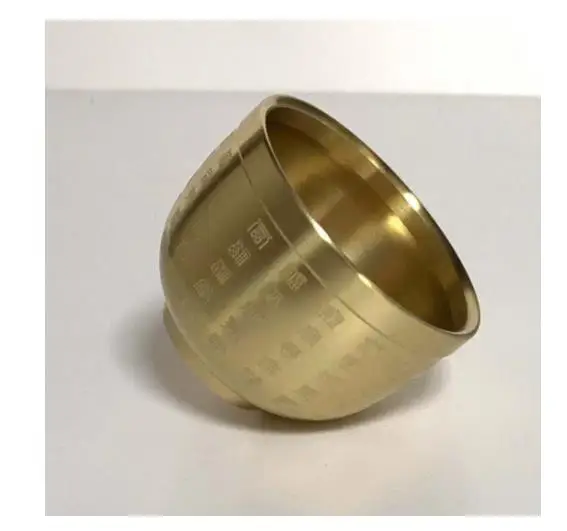 

Brass Baifu cup creative shot glass fortune small ornament home decoration table ashtray simple incense burner