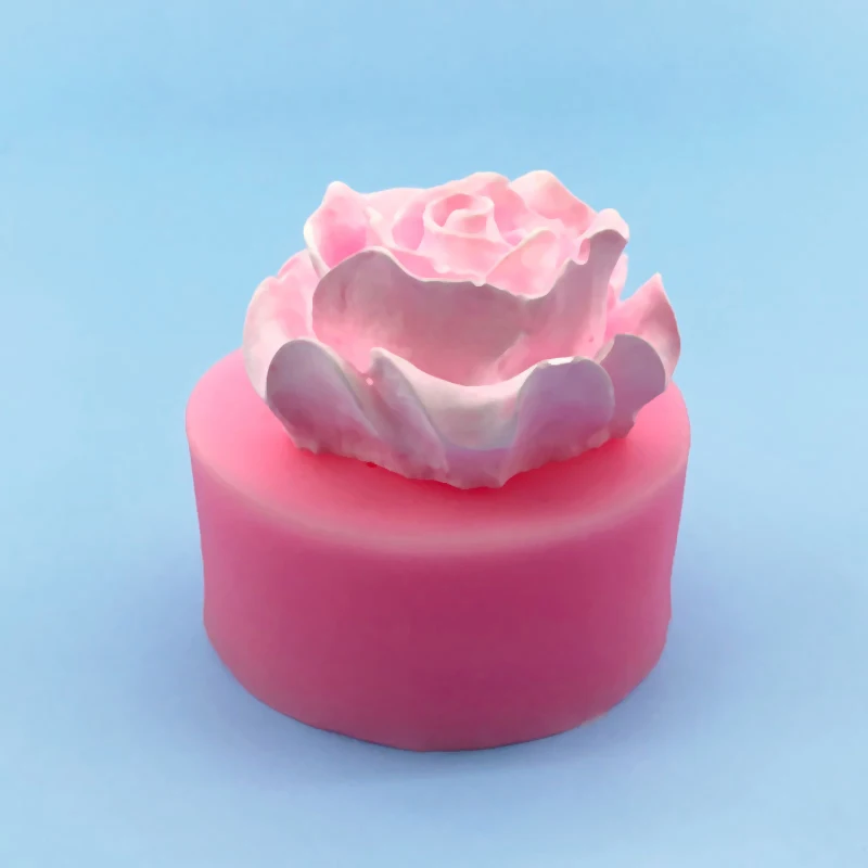 3D красивые розы силиконовая форма DIY инструменты для украшения шоколадного торта