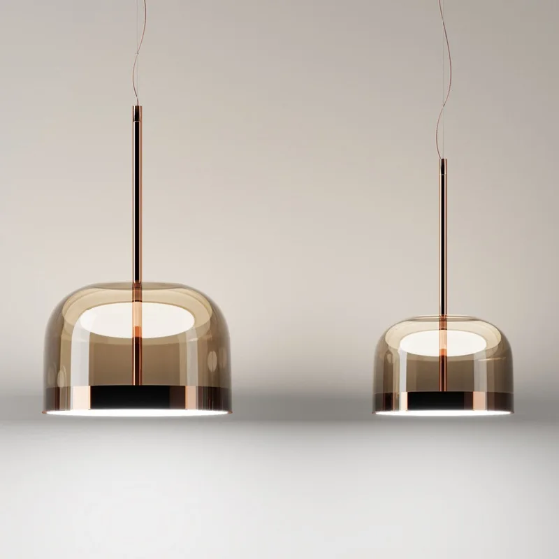 

Italy Designer Pendant Lights Modern Led Glass Hanglamp For Bedroom Dining Room Study Nordic Bar Decor Loft Luminaire Suspension