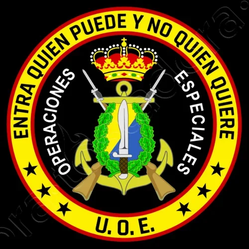 Es Brug Legión Operaciones Especiales Футболка с надписью U.O.E. Летняя хлопковая мужская футболка