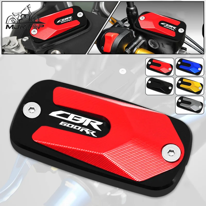 

Motorcycle CNC Front Brake Fluid Reservoir Cap Fuel Tank Cap Cover For HONDA CBR600RR CBR1000RR CBR 600RR 1000RR CBR 600 1000 RR