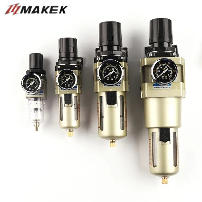 

Compressor Air Filter Controller Oil Seperator Filters Pneumatic Air Pressure Regulator AW2000-02 AW3000-02 AW4000-04