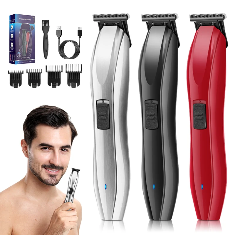 

High Power 10W Professional Electric Beard Hair Clipper Rechargeable Hair Trimmer for Men Barber Cordless Hair Cutting Machine