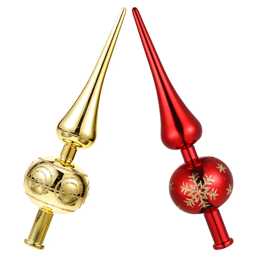 2 шт. декоративные топперы для рождественской елки