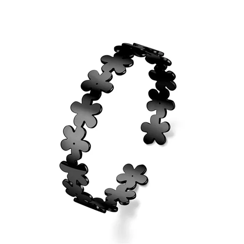 316L простой тренд из нержавеющей стали с цветочным отверстием регулируемый