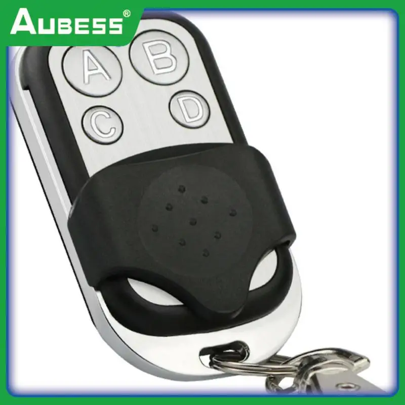 

Metal Electric Garage Key Self Copy Duplicator Key Wireless Rf Transmitter 4 Buttons Remote Control 315mhz 433mhz