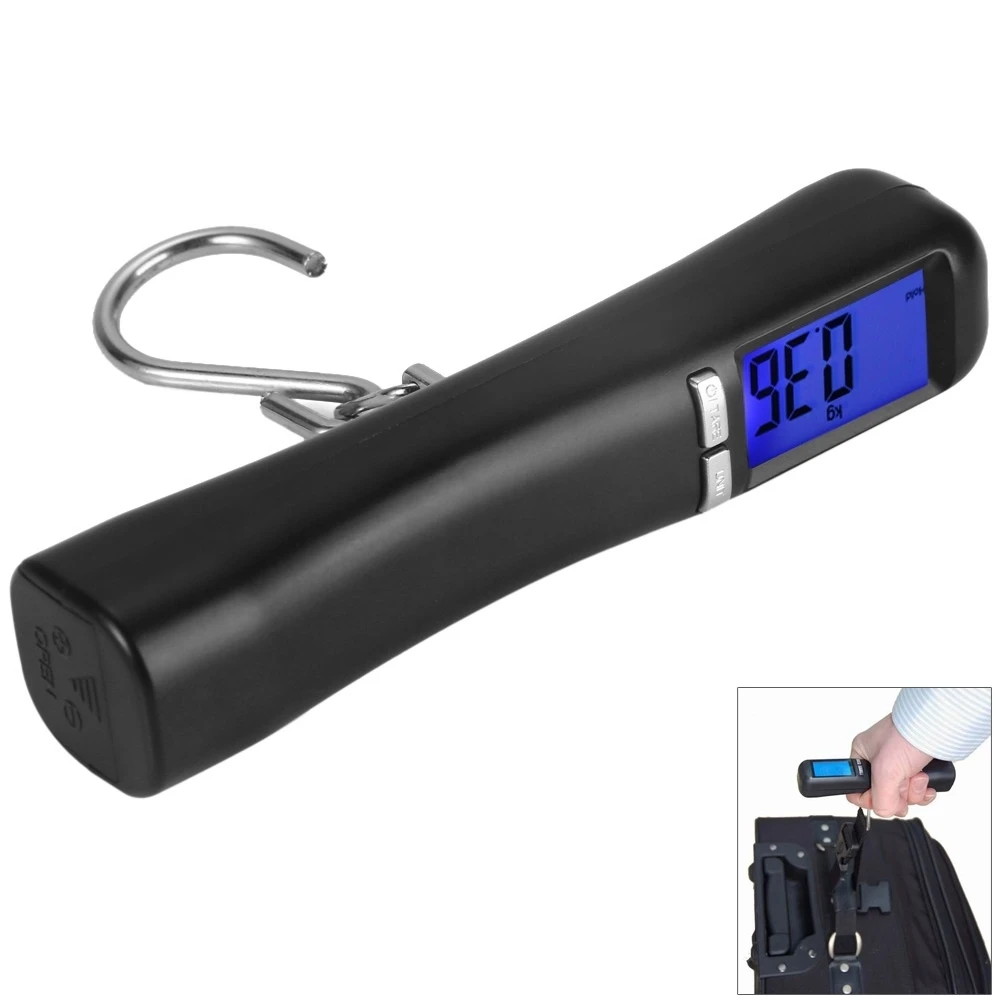 

2019 LCD Electronic Scale 40kg Capacity Hand Carry Luggage Digital Weighing Device Portable Mini Hand Carry Electronic Scale